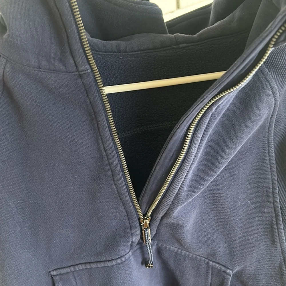 lululemon athletica Navy Half-Zip Hoodie